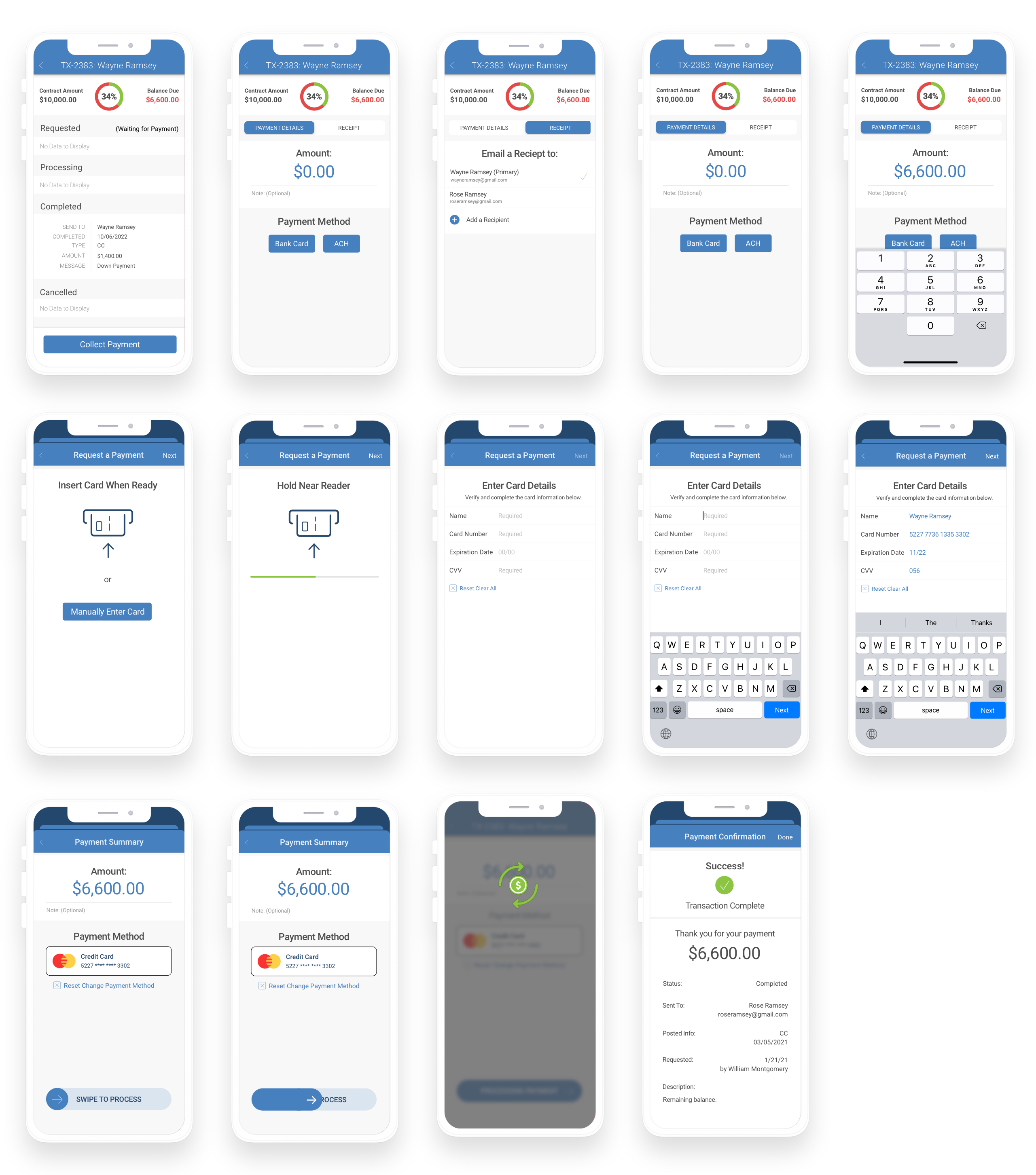 AccuPay's final designs
