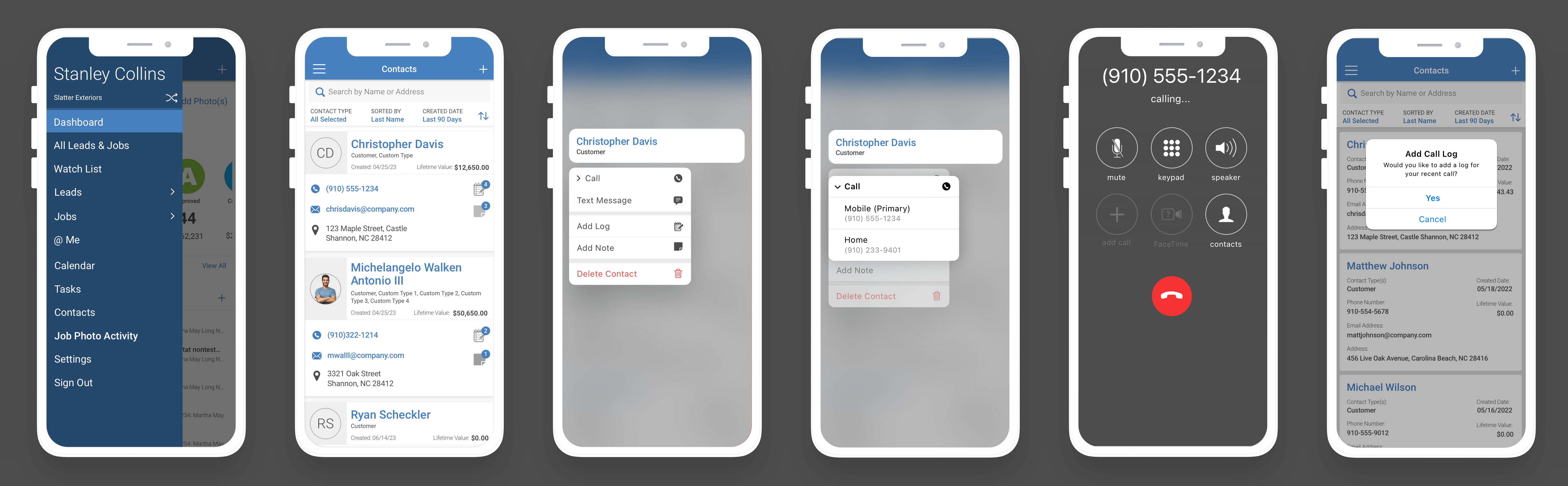 Some Contacts Redesign Screenshot Images